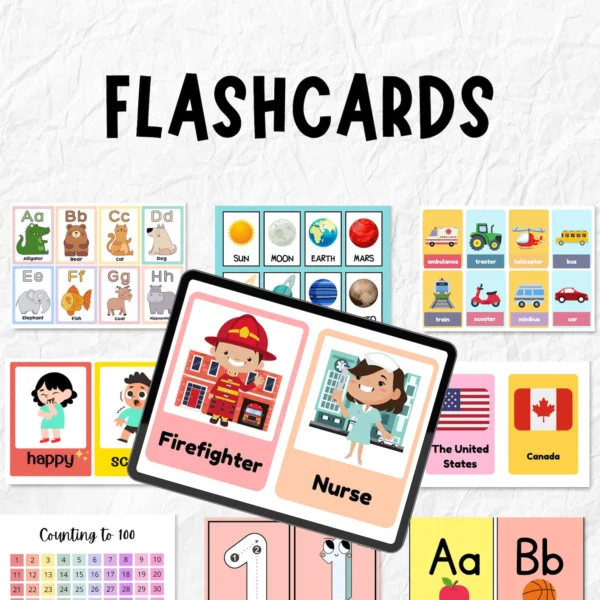Ultimate Educational Flashcards Bundle for Toddlers